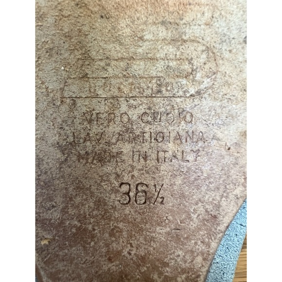 RARE Saks Alter Ego Italian Suede Moccasin Boots‎ 36.5 Vero Cuoio Boho 6.5 Women - Picture 11 of 13